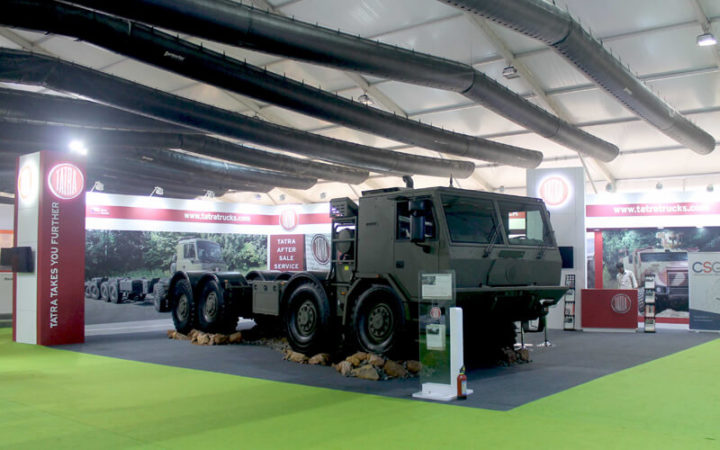 Defoexpo 2016 Tatra Trucks – Defexpo 2016, Goa (186 sqm)