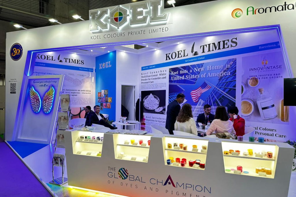 Koel Colours at In-Cosmetics Global 2023